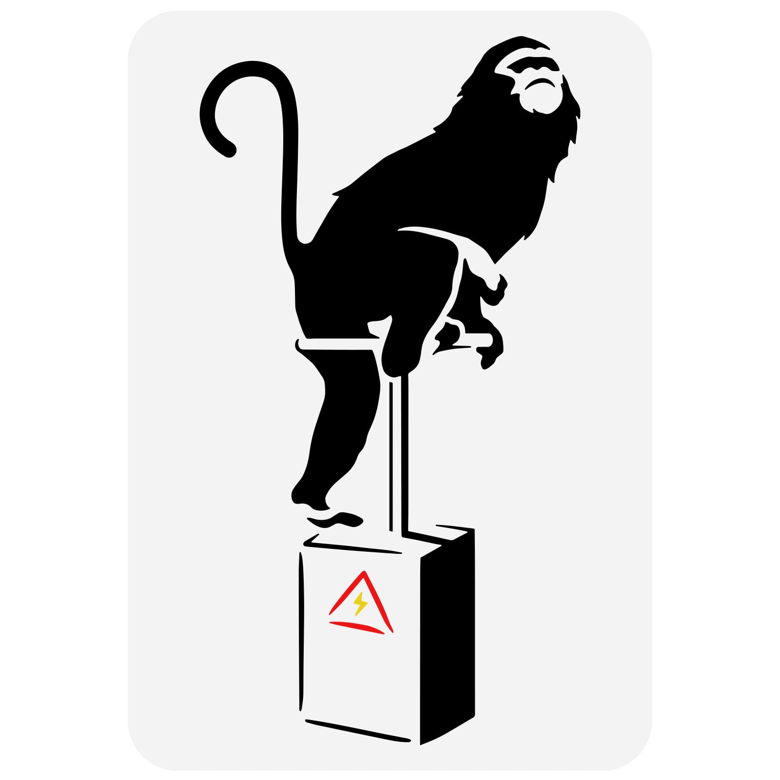 PITS Monkey（ステンシルアート） PITS Monkey（ステンシルアート）